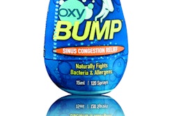 Standing out on shelf was all important as Oxy Bump went retail.