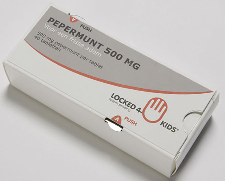 EcoBliss introduced Locked4Kids, a child-resistant pharmaceutical carton.