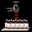 The EyeSens BI offers a wide range of inspection options for beverage bottles.