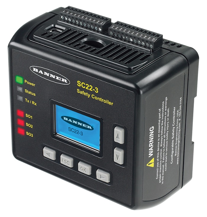 Ease of operation. Flexible and easy to configure, the programmable safety controller now used by S&R Robot Systems is operator friendly.