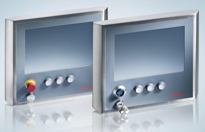 Controls components. Also included on The F-16 is a PC-based controls package, including stainless steel panel PCs.