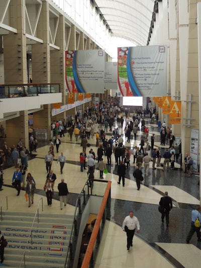 A view of the main concourse area during PACK EXPO International Nov. 4 in Chicago.