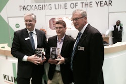 Line of the Year Award presentation at Pack Expo 2014.