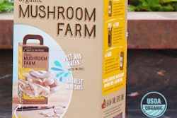 DIY mushrooms, co-packed for Back to the Roots