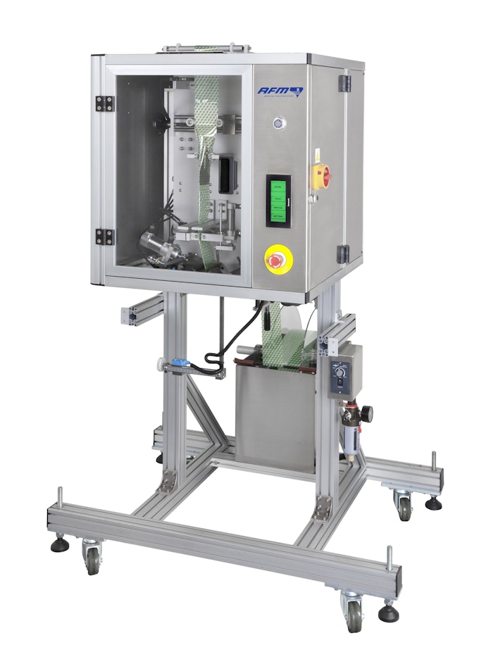 American Film and Machinery Tamperevident band applicator From AFM