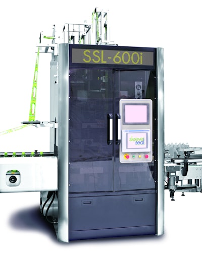 SSL-600i vertical sleeve labeler