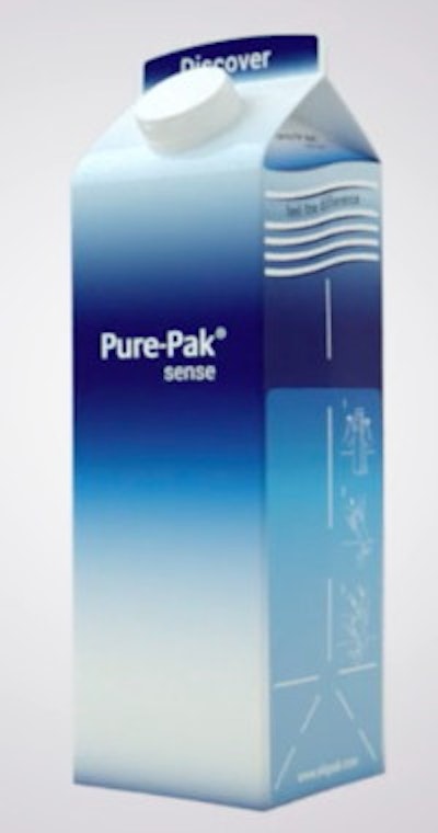 Pure-Pak Sense carton