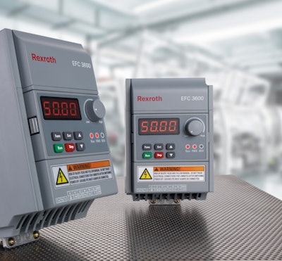 Bosch Rexroth: EFC 3600 variable frequency drive provides energy efficient process control
