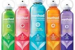 MULTIPLE COMPONENTS. It may involve a lot of parts, but the Airopack concept delivers an elegant finished package that replaces chemical propellants with compressed air.