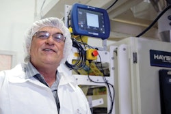 HAPPY CUSTOMER. Dan Crone, Project Manager and Maintenance Manager at Express Packaging, appreciates the quality printing achieved with the coding systems that have been installed.