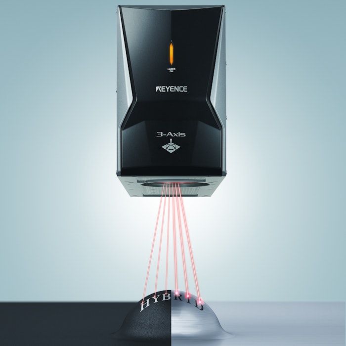 Keyence 3axis hybrid laser marker From Keyence Corp. of America