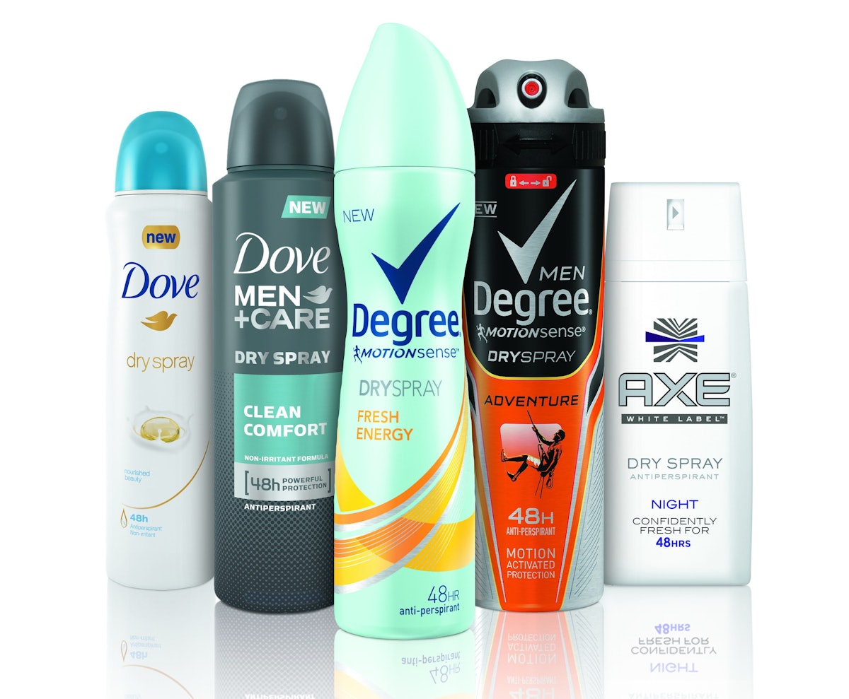 Best dry spray hotsell deodorant