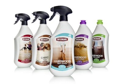 New Weiman floor cleaner package design