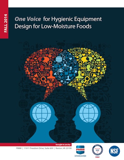 This guidance document from PMMI's AIOE is all about hygienic machine design.