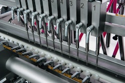 BOTTLE CLEANING. To clean plastic bottles, each blowing nozzle from Bosch ionizes the blowing air, which neutralizes the electrostatic loads on the inner surface of the bottles and facilitates easy foreign particle removal.