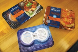 A high-end, value-added line of retail seafood products takes advantage of a tray-making technology that reduces the brand’s carbon footprint and projects a “deep blue sea” theme.