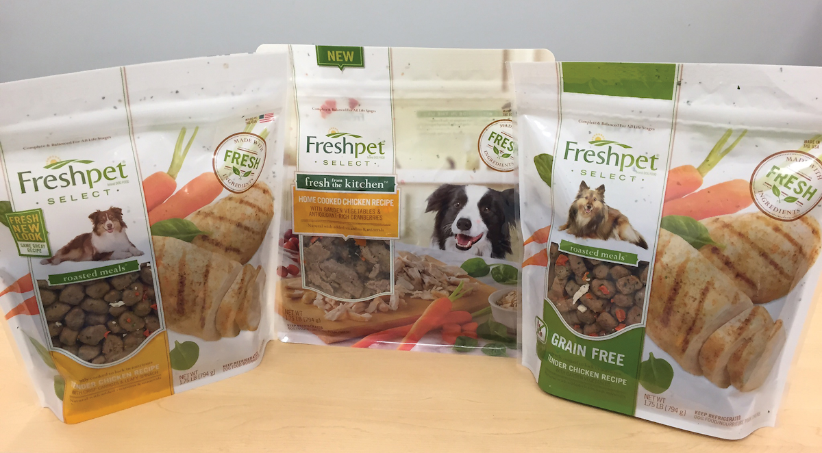 Complete fresh pet food meals in MAP SUPs Packaging World