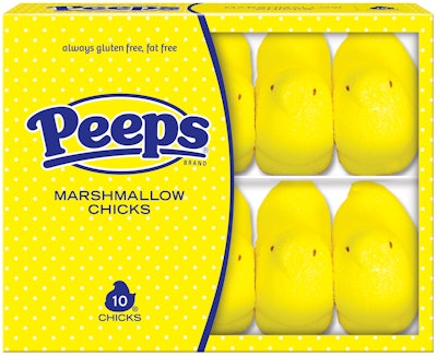 A 10-pack of Peeps