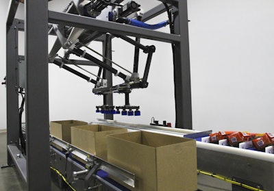 Two-axis delta robot