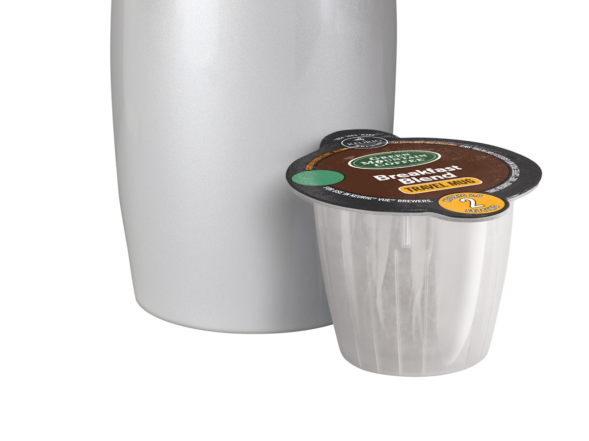Keurig coffee-to-go pods are recyclable