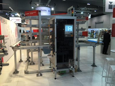 The MV-70 pack handling system provides secure serialization of folding boxes.