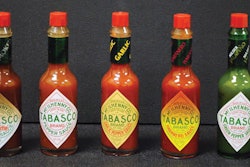 SPICY VARIETY. Tabasco® sauces are marketed in a range of flavors for international distribution.
