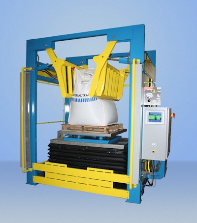 Bulk bag conditioning system for hazardous locations