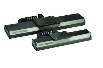 Sealed linear actuators for lighter loads