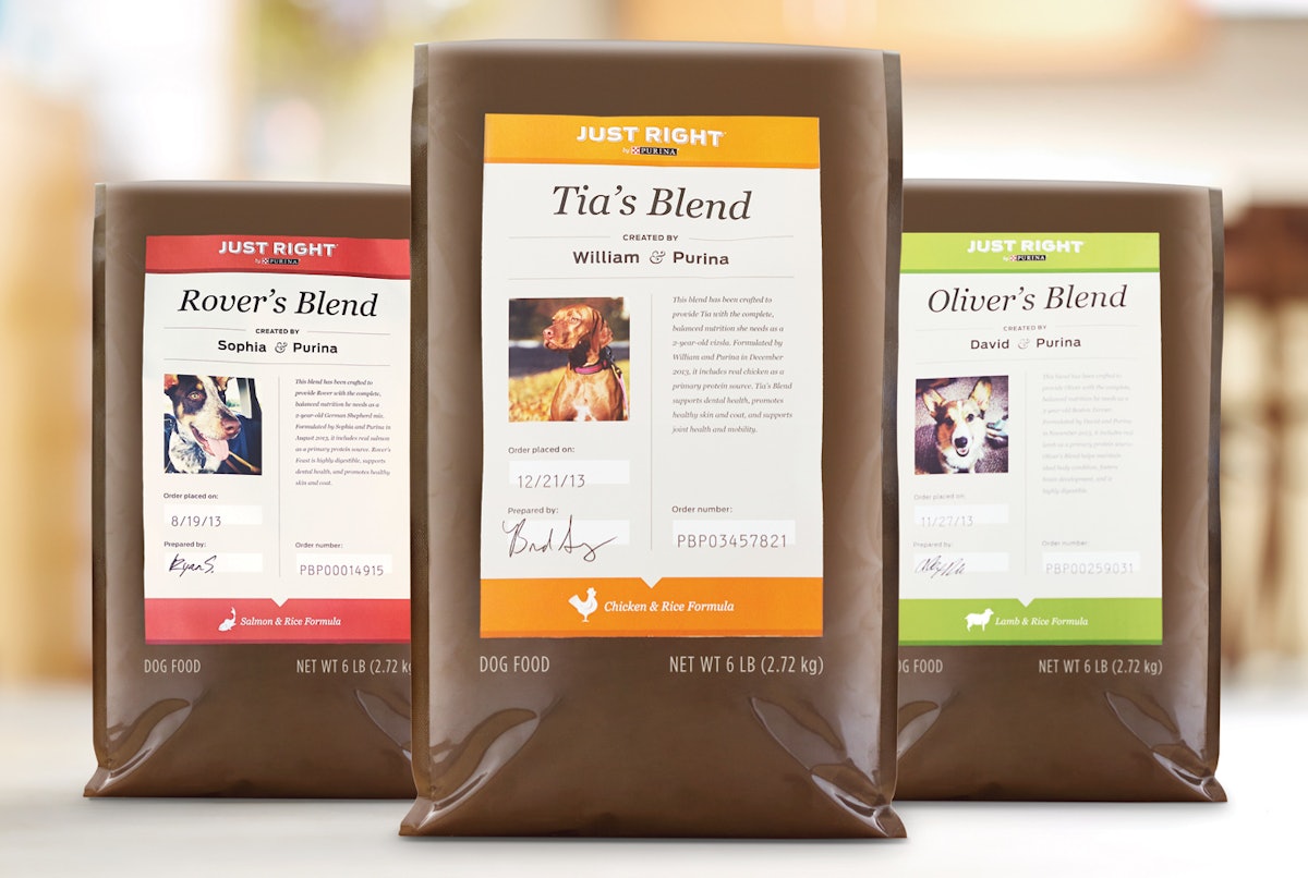 Justrightpetfood sales