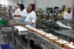 CONTAINER CONVEYANCE. Mushrooms are packed in HDPE and RPET tubs or corrugated folding cartons in 8-, 12-, 16-, or 24-oz weights, depending on customer preference.