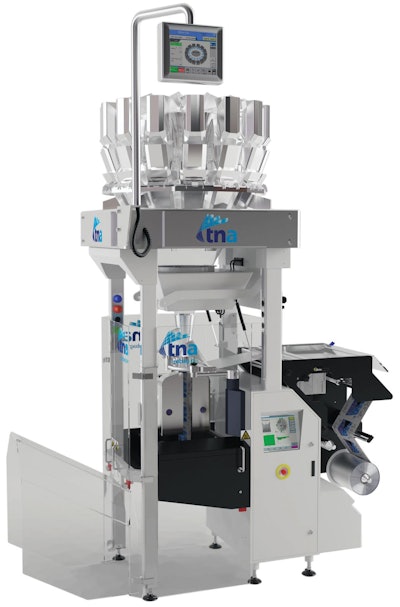 COMPACT SOLUTION. ARA chose a rotary vf/f/s system, equipped with a multihead weigher, metal detector, date coder, and labeler to handle its range of tropical snacks.