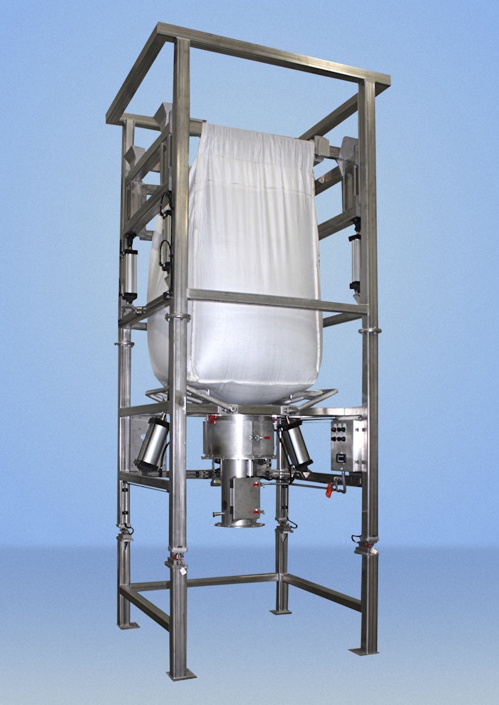 Material Transfer Bulk bag discharge system From Material Transfer