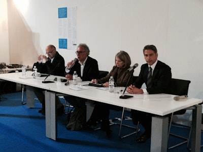 From l. to r.: Giovanni Baule, Stefano Lavorini, Valeria Bucchetti, Antonio Feola