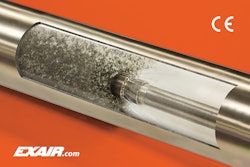 Back Blow Air Nozzle For Cleaning Inside Diameters