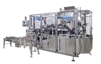 SPF single point fill standup pouch packaging machine