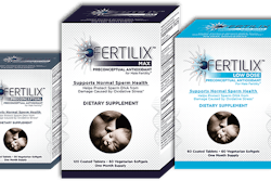 CellOxess launched Fertilix dietary supplements in early 2015 in reverse tuck end-style cartons from Rondo-Pak.