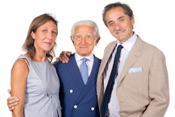 Mario Cavanna with Riccardo and Alessandra