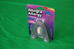 Allegra used a sample blister pack to promote the drug’s switch from prescription-only to over the counter.
