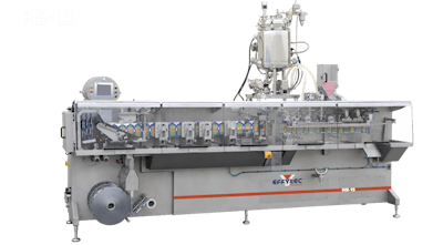 Horizontal f/f/s pouch machine