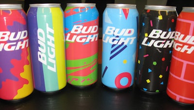 Just six of the 200,000 unique labels digitally printed for the summer promotion.