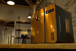SYNEK has introduced a standalone home appliance that refrigerates, pressurizes, and dispenses beer for the home consumer.
