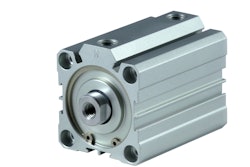 Compact pneumatic cylinders