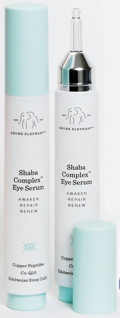 Shaba Complex Eye Serum uses an airless pen package.