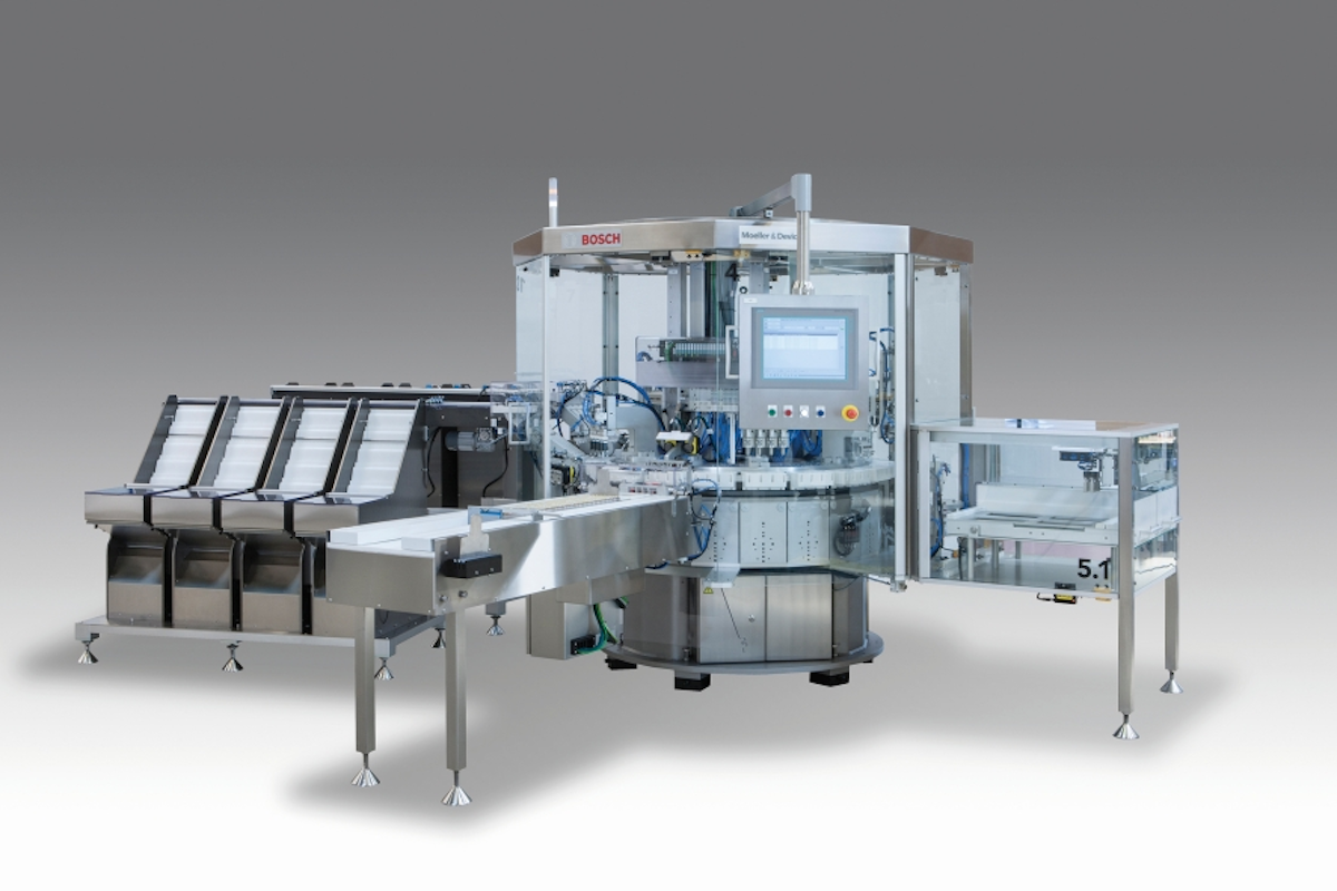 Bosch Packaging Technology Pen Assembly Machine From Syntegon Packaging Technology Packaging World