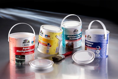 From metal to plastic containers for leading Ukrainian paint marketer.