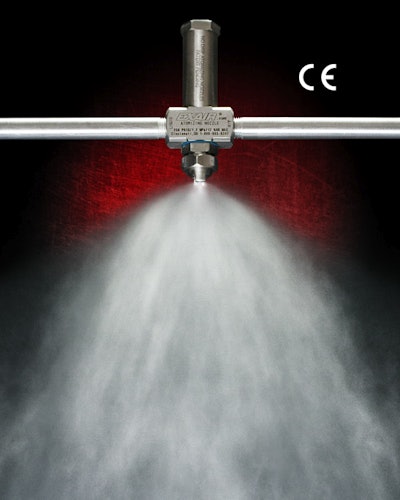 New No Drip External Mix Atomizing Nozzles Positively Stop Liquid Flow