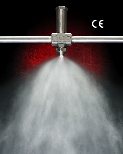 New No Drip External Mix Atomizing Nozzles Positively Stop Liquid Flow
