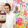 Artist Ryan McGinness designed the graphics for the new Hennessy V.S Limited Edition cognac bottle.