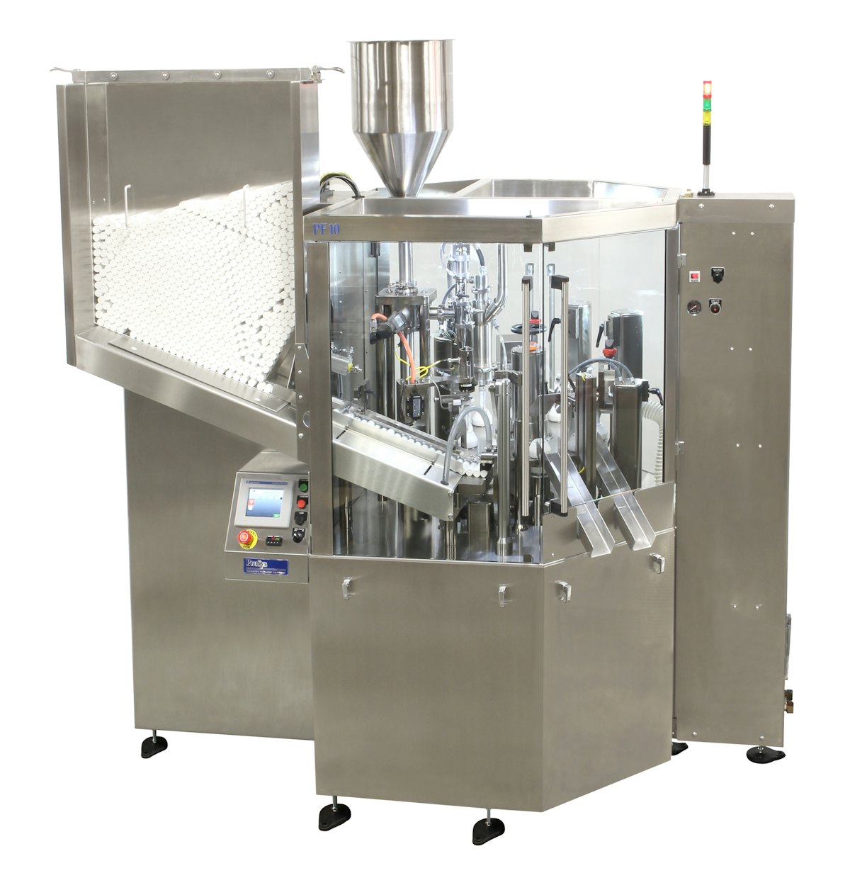 ProSys Combo plastic and metal tube filler From ProSys Servo Filling Systems Packaging World