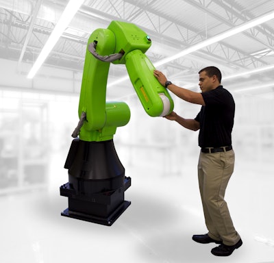 Collaborative robot from Fanuc handles 35-g payload.